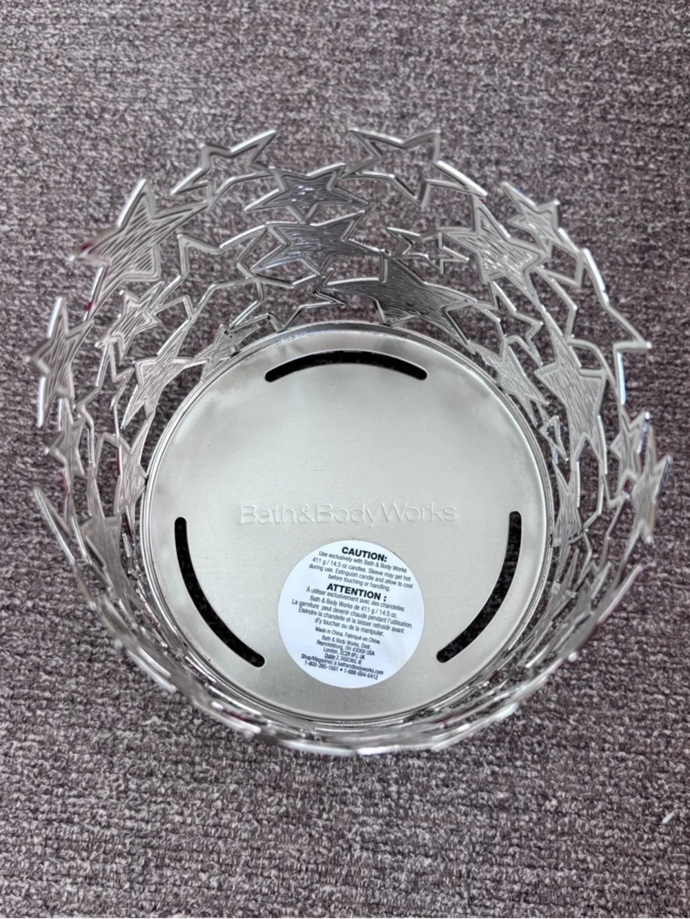 Bath & Body Works 3 wick candle holder - Picture 2 of 7